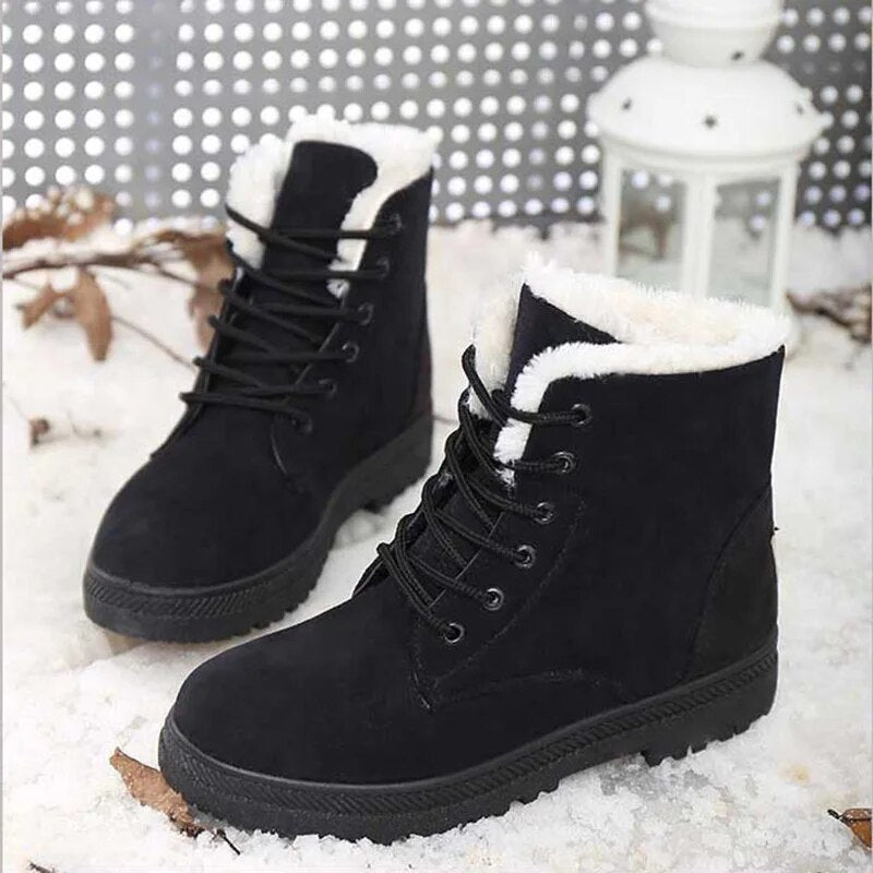 Laura – Gefütterte Winter-Boots für Damen